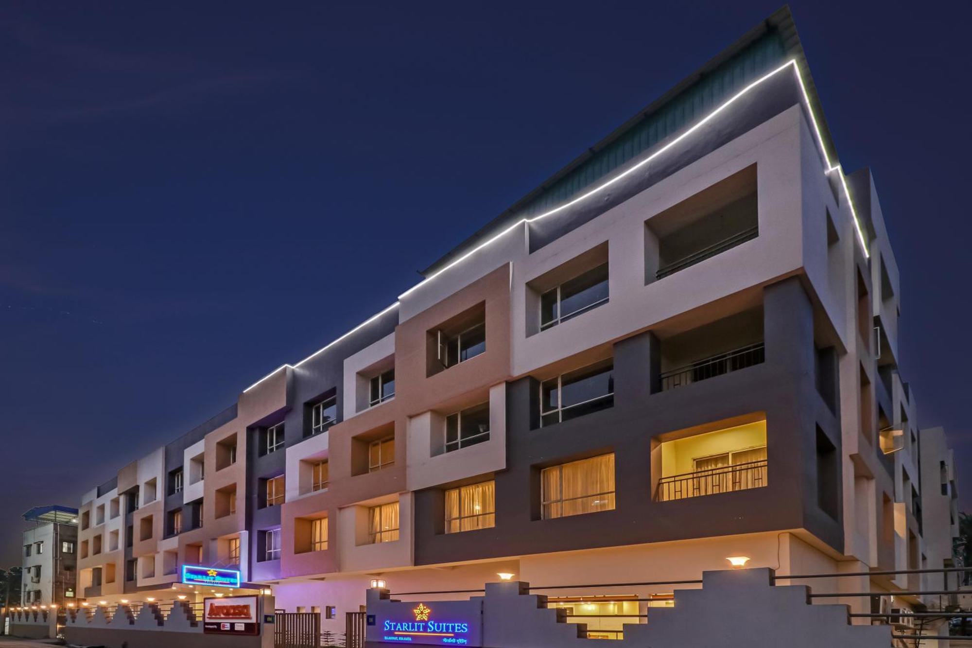 Starlit Suites Newtown Calcutá Exterior foto